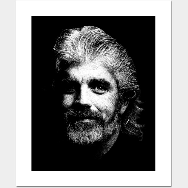 Retro Michael McDonald Wall Art by GekNdangSugih